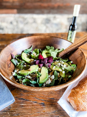 Roasted Beet Walnut Salad