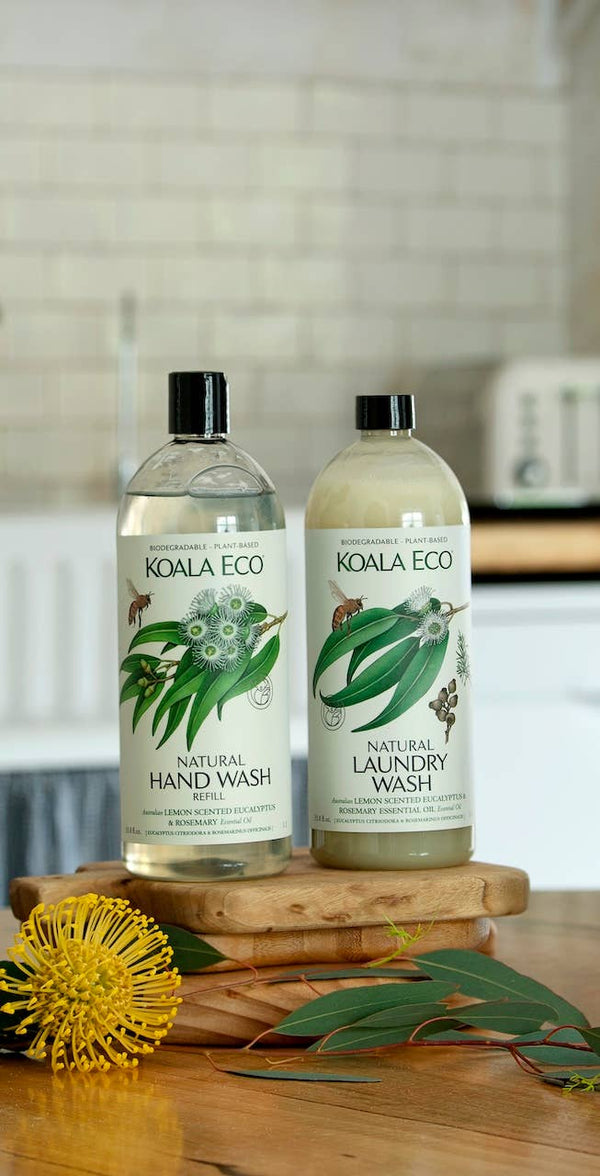 Natural Hand Wash Lemon Scented Eucalyptus & Rosemary, 33 oz/Refill