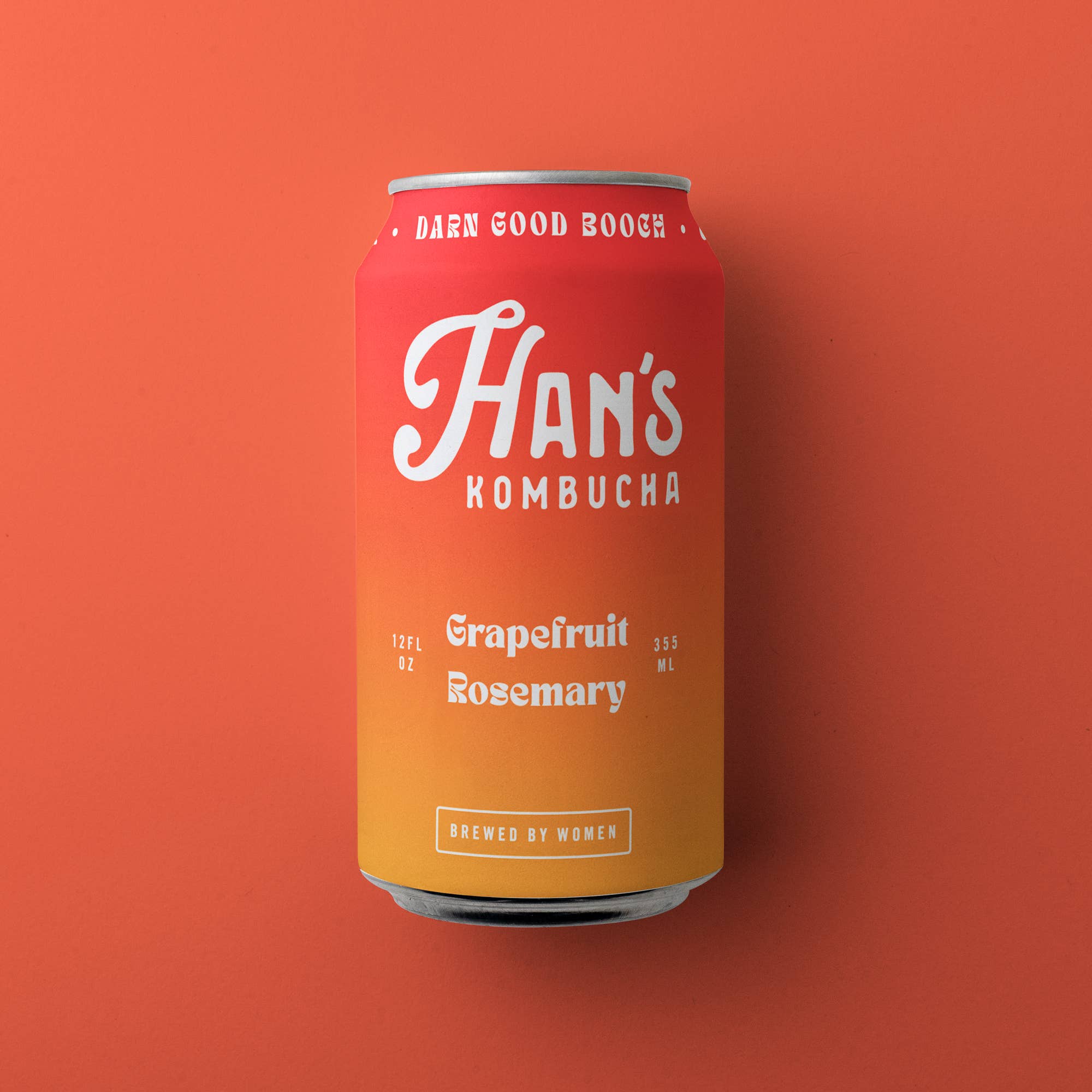 Han’s Grapefruit Rosemary Kombucha